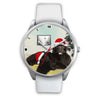 Newfoundland Dog Colorado Christmas Special Wrist Watch