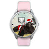 Newfoundland Dog Colorado Christmas Special Wrist Watch