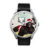 Newfoundland Dog Colorado Christmas Special Wrist Watch
