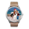 Basset Hound Minnesota Christmas Special Wrist Watch
