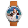 Basset Hound Minnesota Christmas Special Wrist Watch