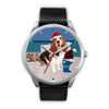 Basset Hound Minnesota Christmas Special Wrist Watch