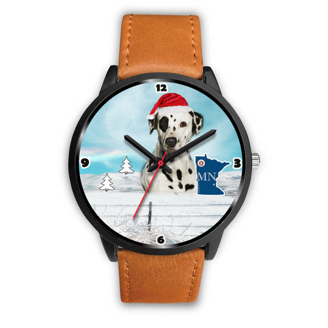 Dalmatian Dog Minnesota Christmas Special Wrist Watch