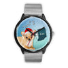 Chihuahua Dog Indiana Christmas Special Wrist Watch