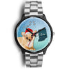 Chihuahua Dog Indiana Christmas Special Wrist Watch