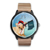 Chihuahua Dog Indiana Christmas Special Wrist Watch