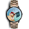Chihuahua Dog Indiana Christmas Special Wrist Watch