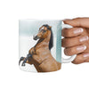 Lusitano Horse Print 360 White Mug
