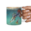 Guppies Fish Print 360 White Mug