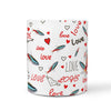 Neon Tetra Fish Print 360 White Mug