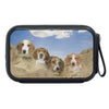 American Foxhound On Mount Rushmore Print Bluetooth Speaker