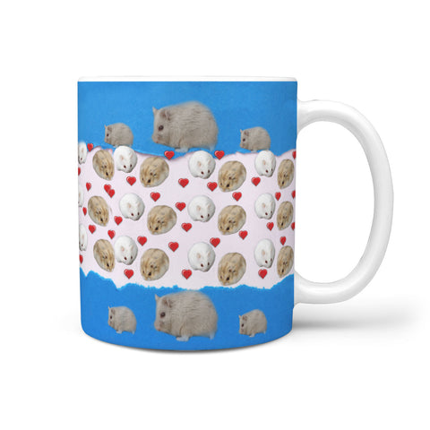 Campbell's Dwarf Hamster Print Mugs