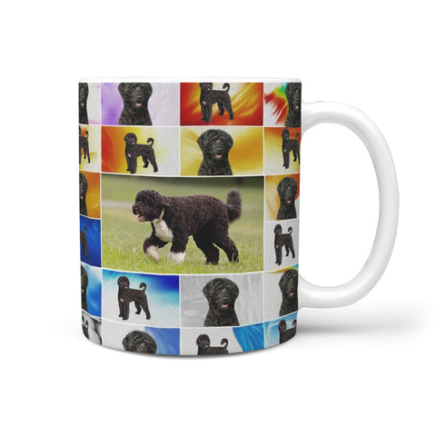 Portuguese Water Dog Print 360 White Mug