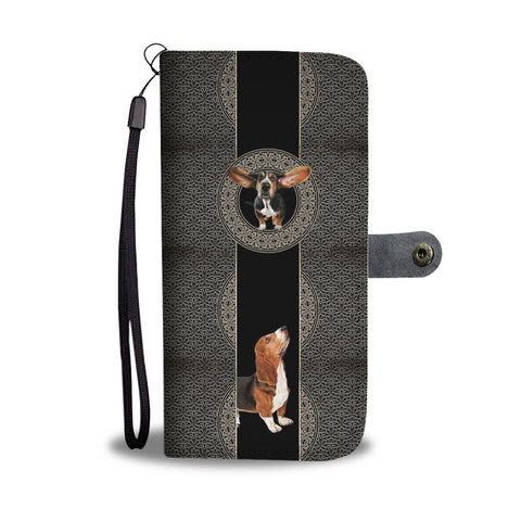 Basset Hound Wallet Case