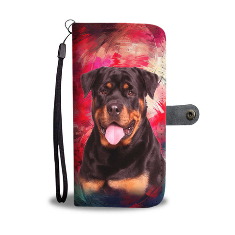 Rottweiler Dog Wallet Case