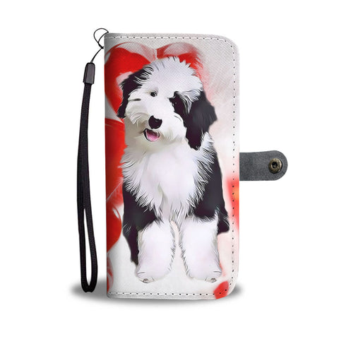 Old English Sheepdog Wallet Case