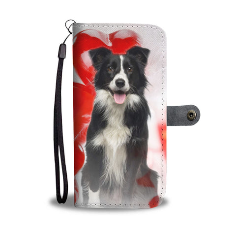 Border Collie Wallet Case