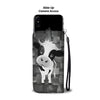 Black & White Cow Print Wallet Case