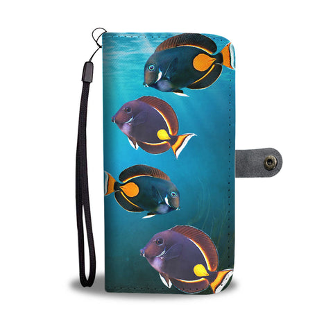 Achilles Tang (Acanthurus Achilles) Fresh Water Fish Print Wallet Case