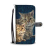 Lovely Selkirk Rex Cat Print Wallet Case