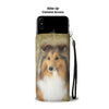 Shetland Sheepdog Print Wallet Case