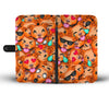 Pitbull Dog Smiley Print Wallet Case