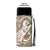Ocicat in heart Print Wallet Case