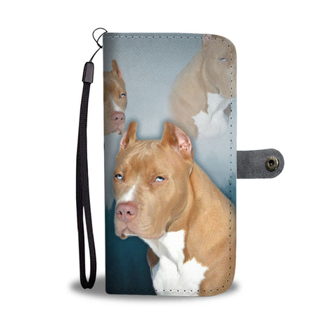 Pit Bull Terrier Print Wallet Case