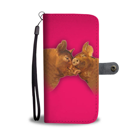 Duroc pig Print Wallet Case