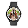 Basset Hound Dog Print Wrist watch