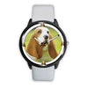 Basset Hound Puppy Print Wrist watch