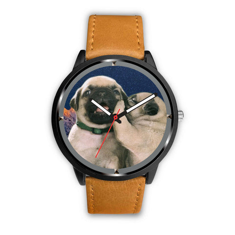 Cute Pug Dog Print Wrist watch