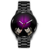 Dragon Li Cat Print Wrist Watch