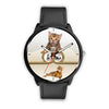 Cute Bengal cat Print Wrist Watch