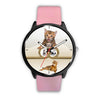Cute Bengal cat Print Wrist Watch
