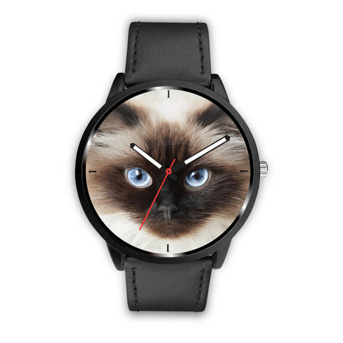 Himalayan cat Face Print Wrist Watch