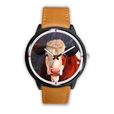 Simmental Cattle Print Wrist watch