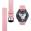 Snow Show Cat Print Wrist watch