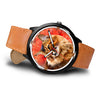 Somali Cat Art Print Wrist watch