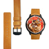 Somali Cat Art Print Wrist watch
