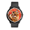 Somali Cat Art Print Wrist watch
