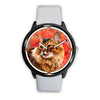 Somali Cat Art Print Wrist watch