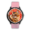 Somali Cat Art Print Wrist watch