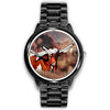 Texas Longhorn Cattle (Cow) Print Wrist Watch