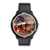 Texas Longhorn Cattle (Cow) Print Wrist Watch