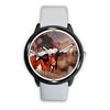 Texas Longhorn Cattle (Cow) Print Wrist Watch