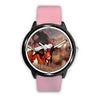 Texas Longhorn Cattle (Cow) Print Wrist Watch