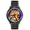 Lovely Cheetoh Cat Print Wrist Watch