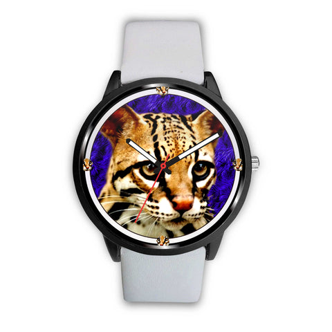 Lovely Cheetoh Cat Print Wrist Watch
