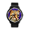 Lovely Cheetoh Cat Print Wrist Watch